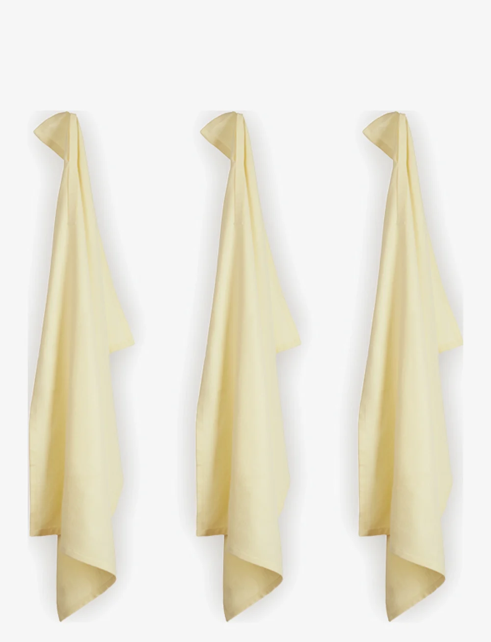 The Organic Company - Kitchen Towel (3 pack) - køb efter pris - 210 pale yellow - 0