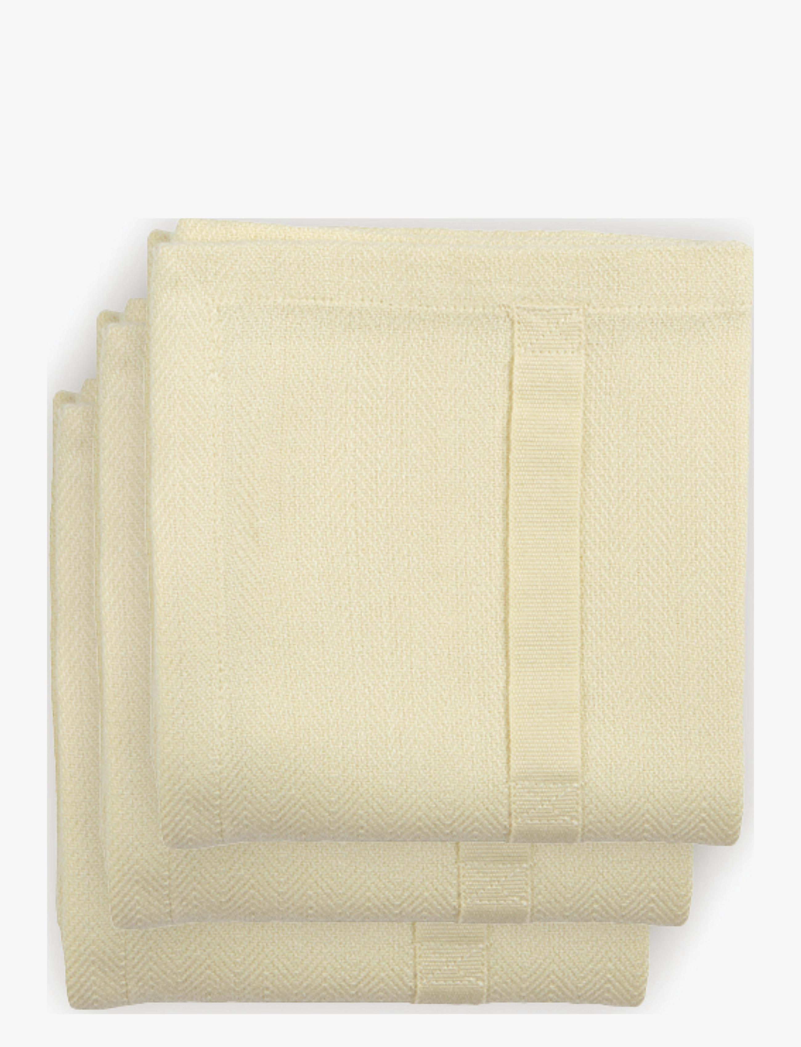 The Organic Company - Kitchen Towel (3 pack) - kökshanddukar - 210 pale yellow - 2