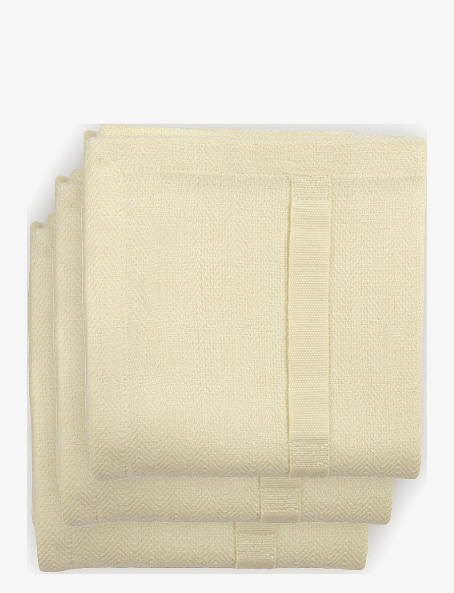 The Organic Company - Kitchen Towel (3 pack) - kökshanddukar - 210 pale yellow - 2