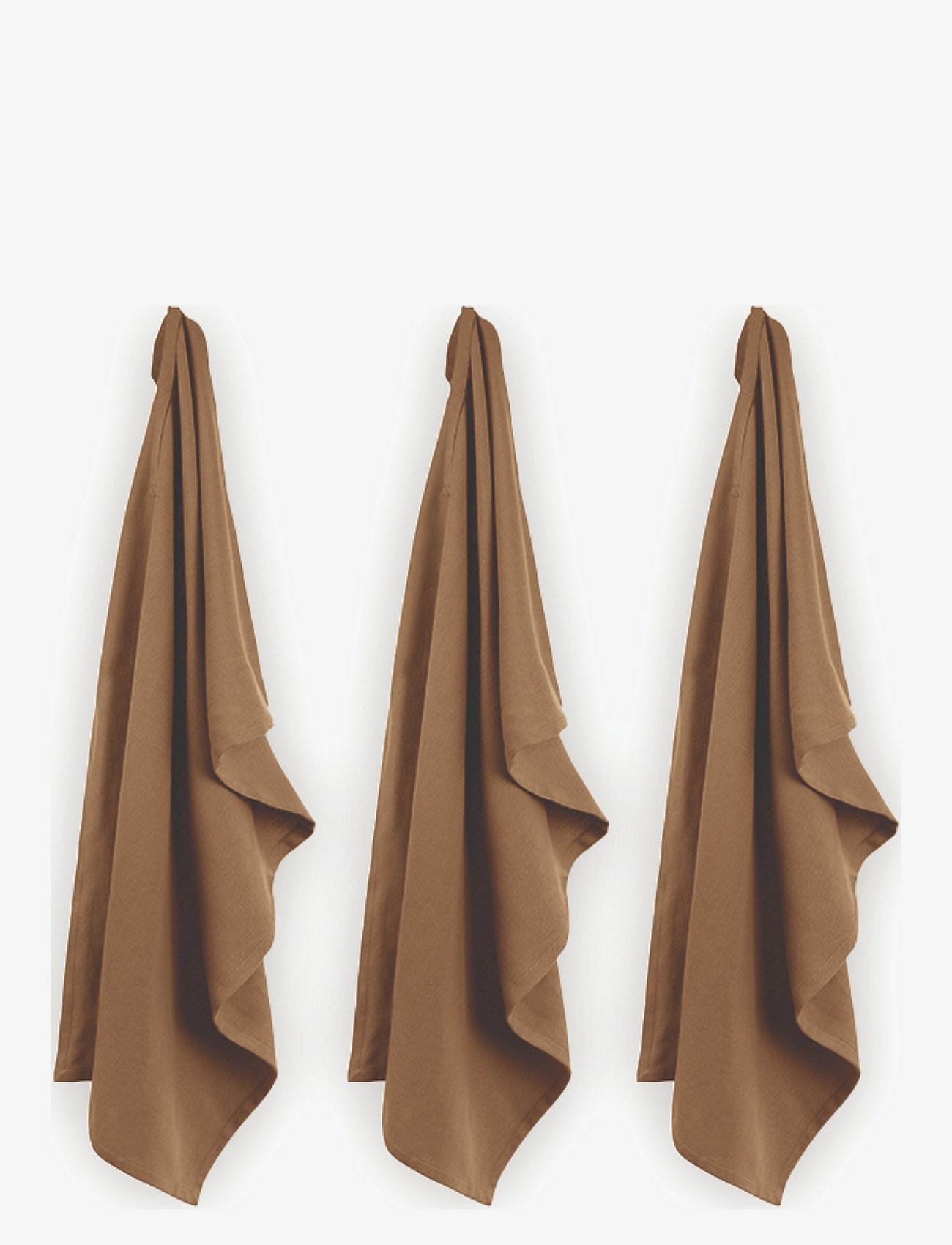 The Organic Company - Kitchen Towel (3 pack) - kökshanddukar - 215 khaki - 1