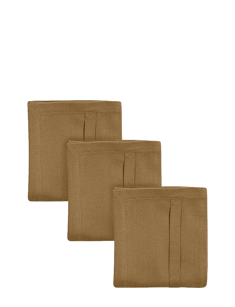 The Organic Company - Kitchen Towel (3 pack) - osta hinna alusel - 215 khaki - 1