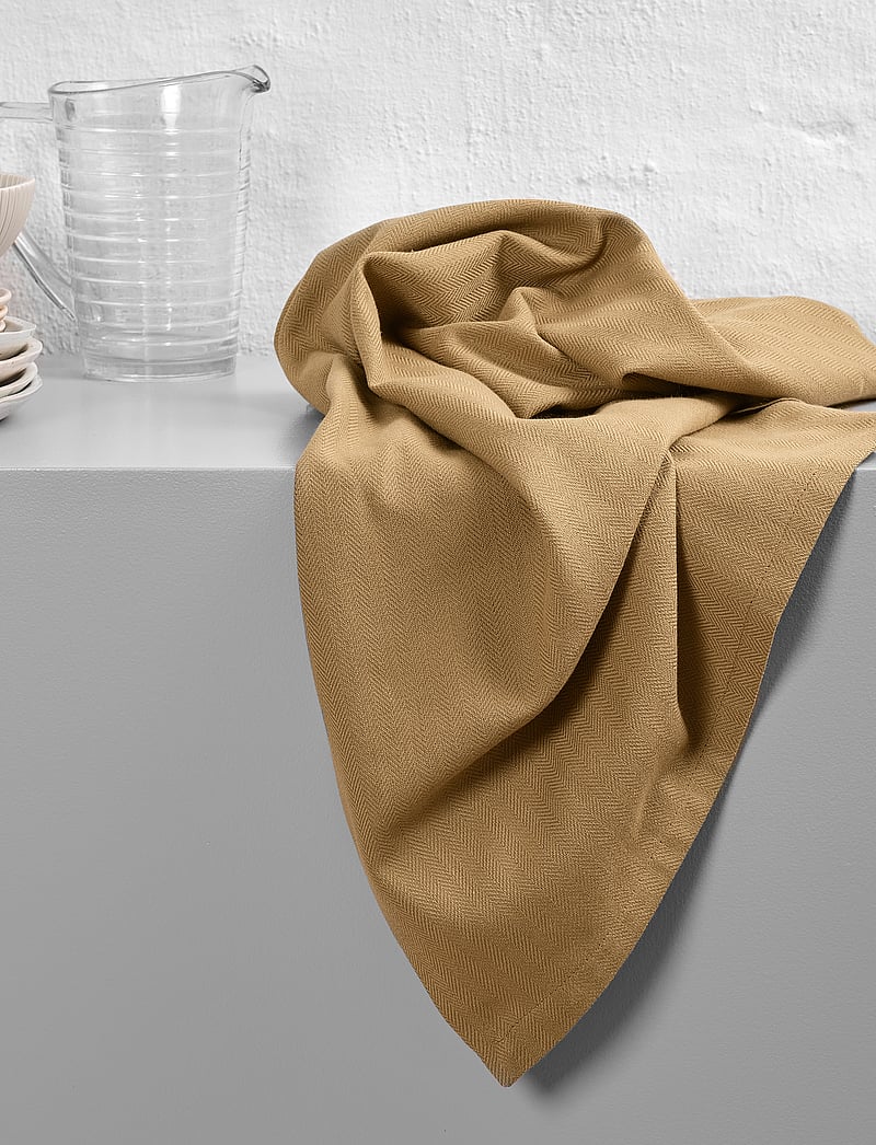 The Organic Company - Kitchen Towel (3 pack) - kökshanddukar - 215 khaki - 3