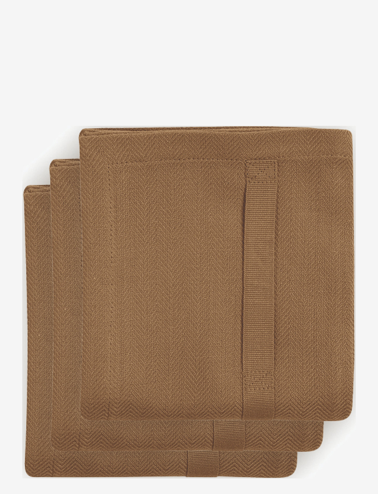 The Organic Company - Kitchen Towel (3 pack) - kökshanddukar - 215 khaki - 2