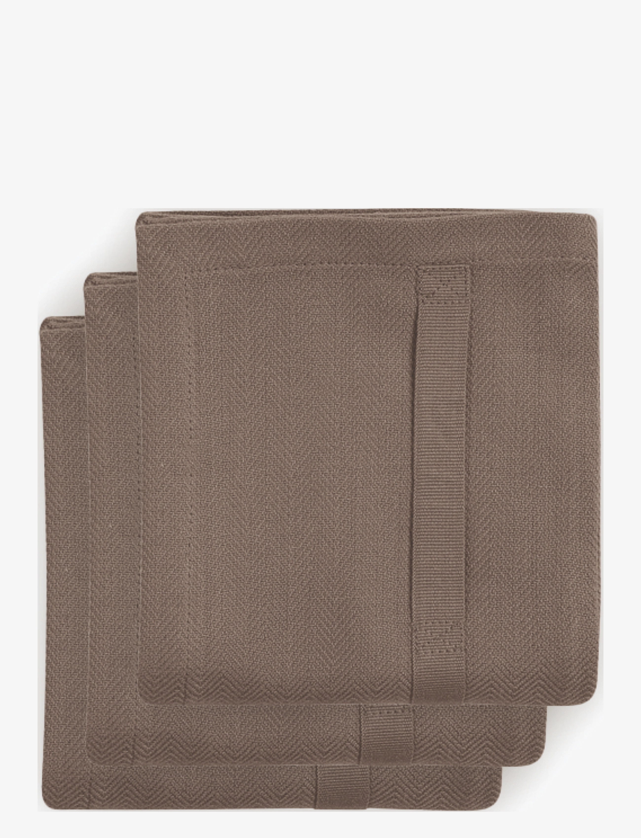 The Organic Company - Kitchen Towel (3 pack) - tea towels - 225 clay - 2