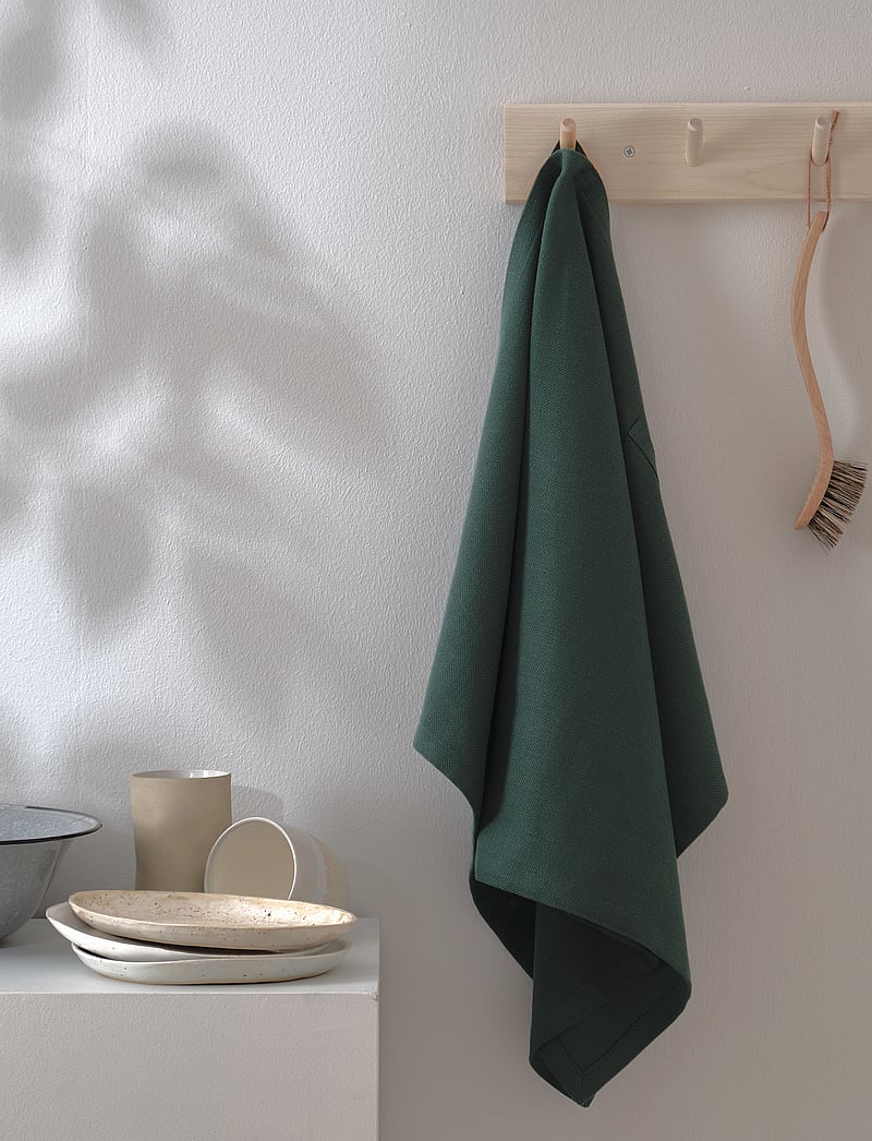 The Organic Company - Kitchen Towel (3 pack) - küchenhandtücher - 400 dark green - 0