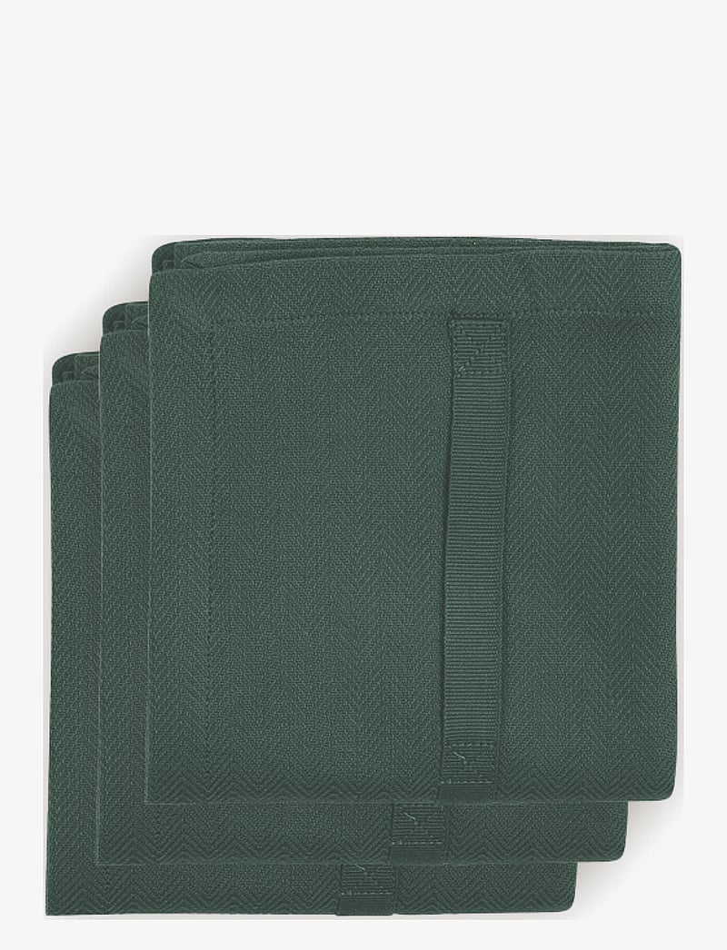 The Organic Company - Kitchen Towel (3 pack) - küchenhandtücher - 400 dark green - 2