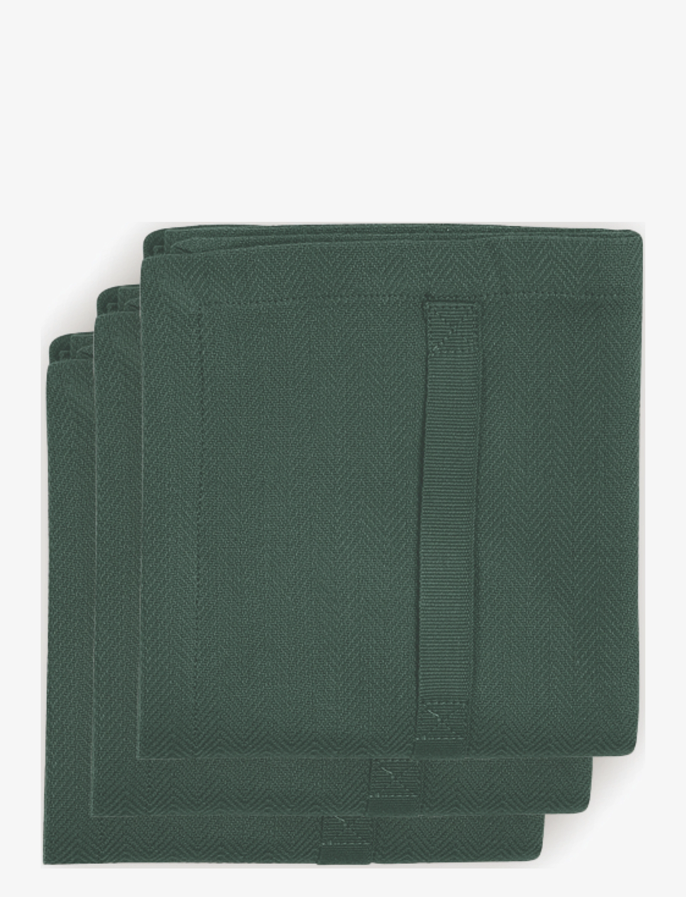 The Organic Company - Kitchen Towel (3 pack) - viskustykki - 400 dark green - 2