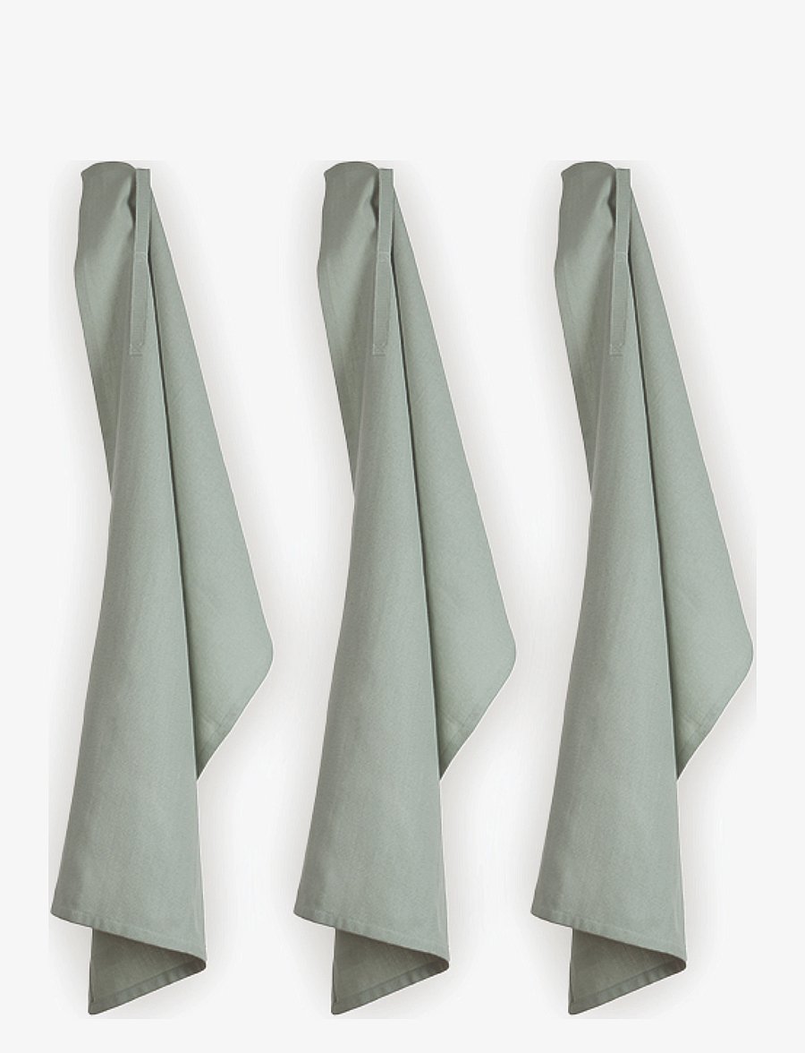 The Organic Company - Kitchen Towel (3 pack) - keittiöpyyhkeet - 410 dusty mint - 1