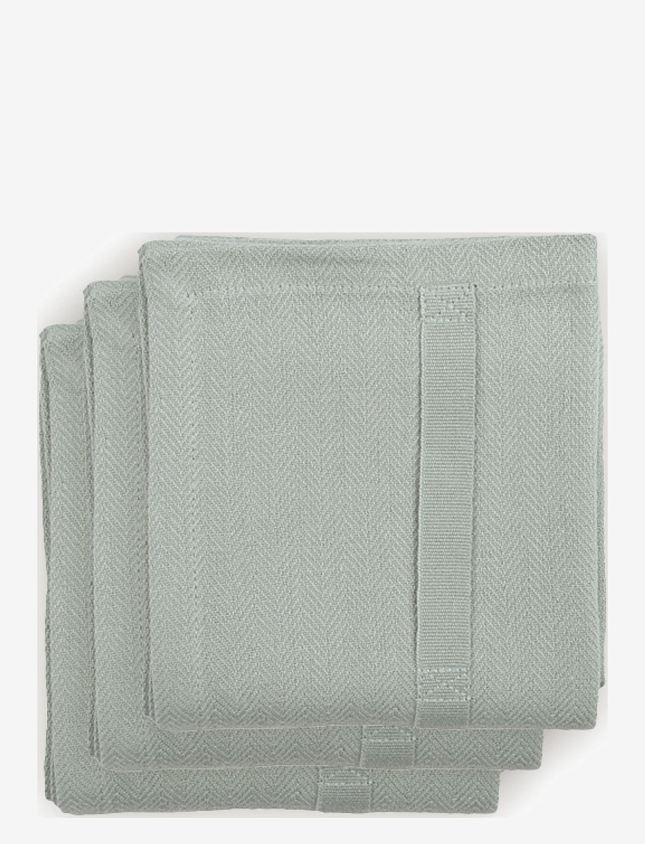 The Organic Company - Kitchen Towel (3 pack) - virtuves dvieļi - 410 dusty mint - 2