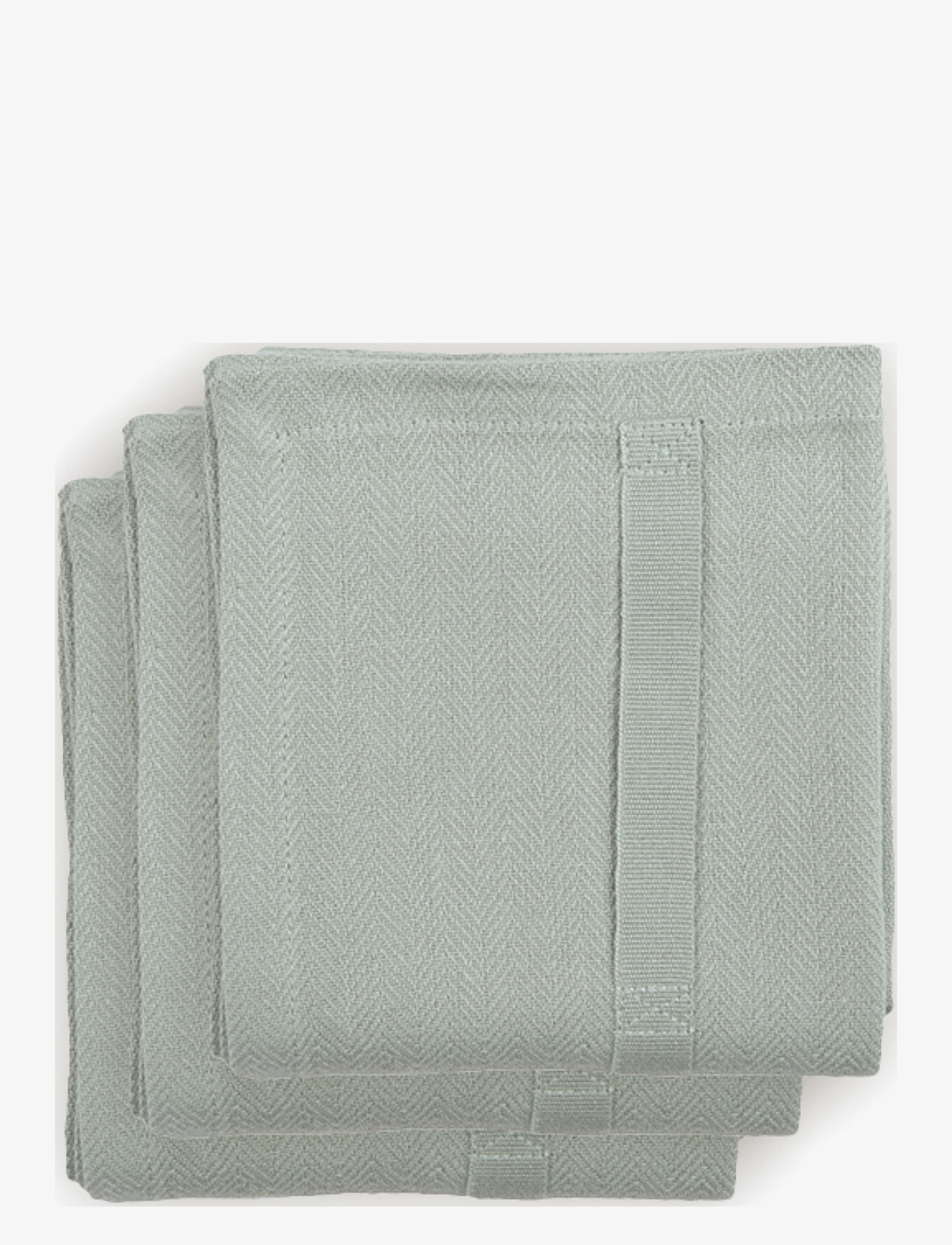 The Organic Company - Kitchen Towel (3 pack) - keittiöpyyhkeet - 410 dusty mint - 2