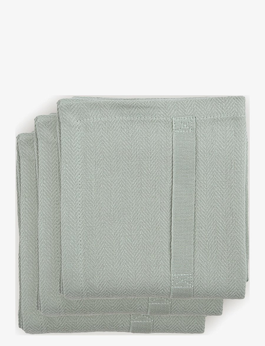 The Organic Company - Kitchen Towel (3 pack) - keittiöpyyhkeet - 410 dusty mint - 2