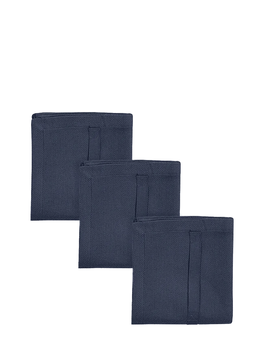 The Organic Company - Kitchen Towel (3 pack) - osta hinna alusel - 500 dark blue - 1