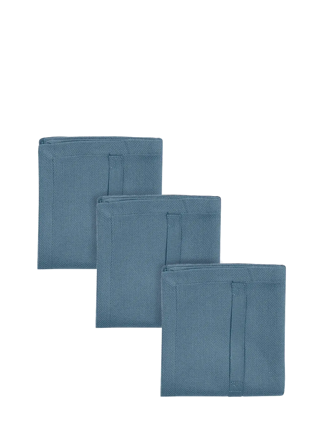 The Organic Company Kitchen Towel (3 pack) - Textilien - 510 GREY BLUE / blue