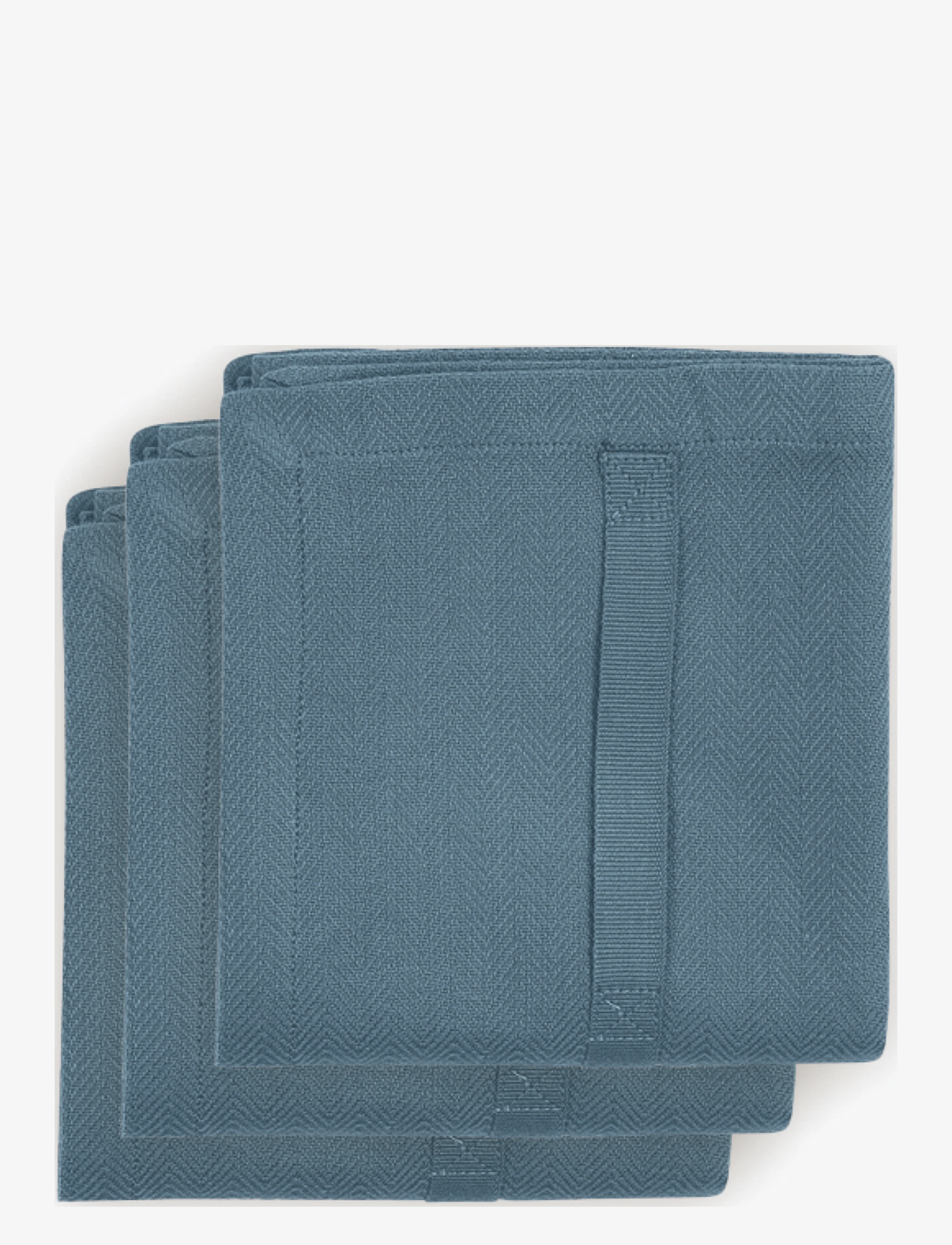 The Organic Company - Kitchen Towel (3 pack) - viskustykki - 510 grey blue - 2