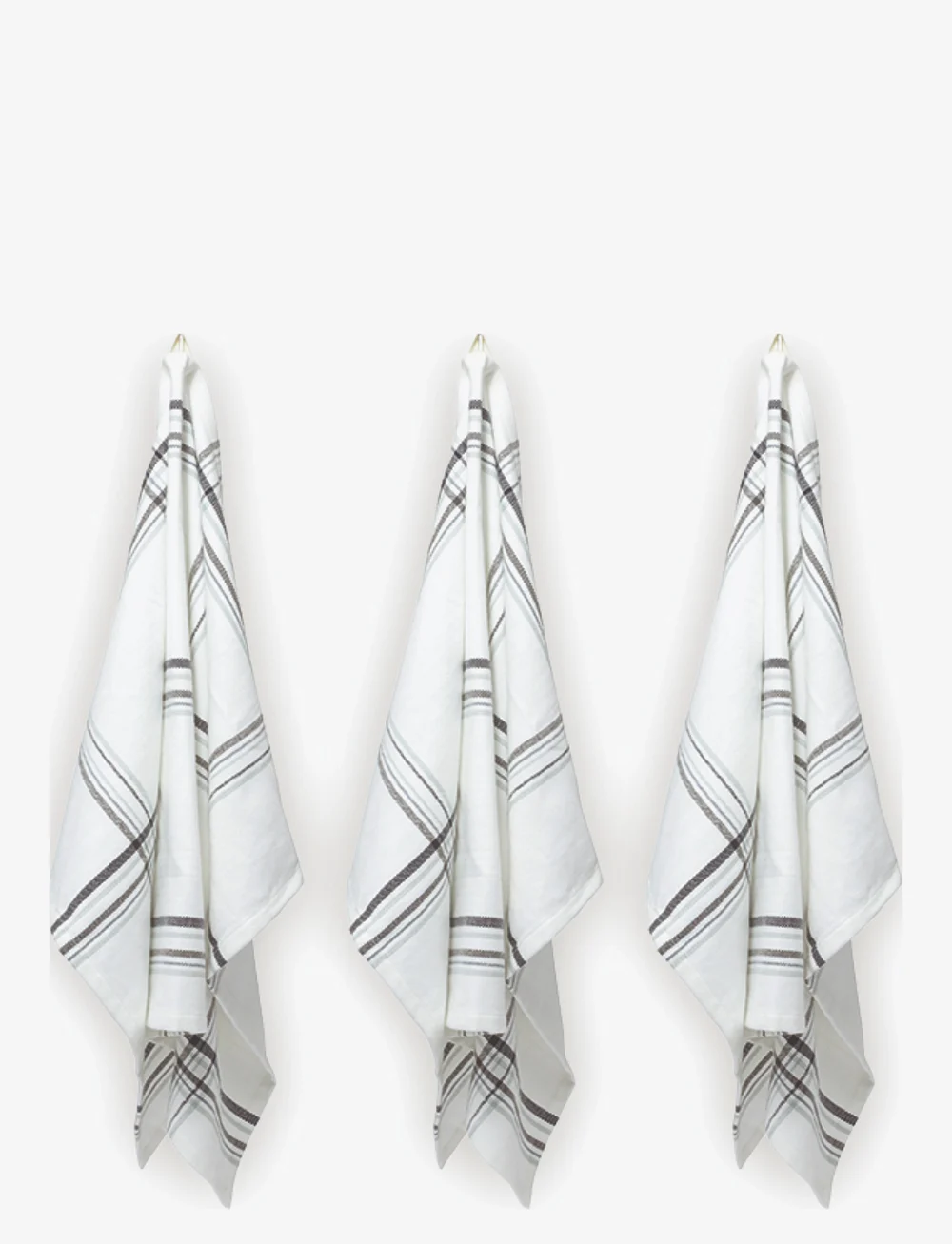 The Organic Company - Kitchen Towel (3 pack) - køb efter pris - 803 ocean check - 0