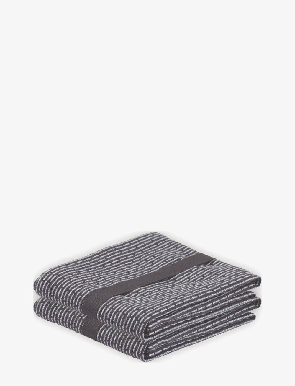 The Organic Company - Little Towel (2 pack) - virtuves dvieļi - 111 evening grey - 1