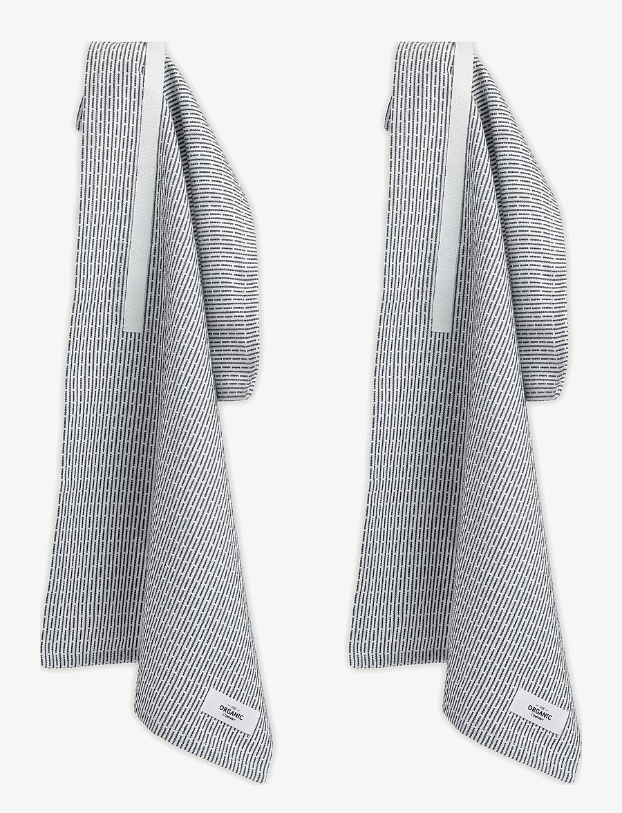 The Organic Company - Little Towel (2 pack) - viskestykker - 180 morning grey - 1