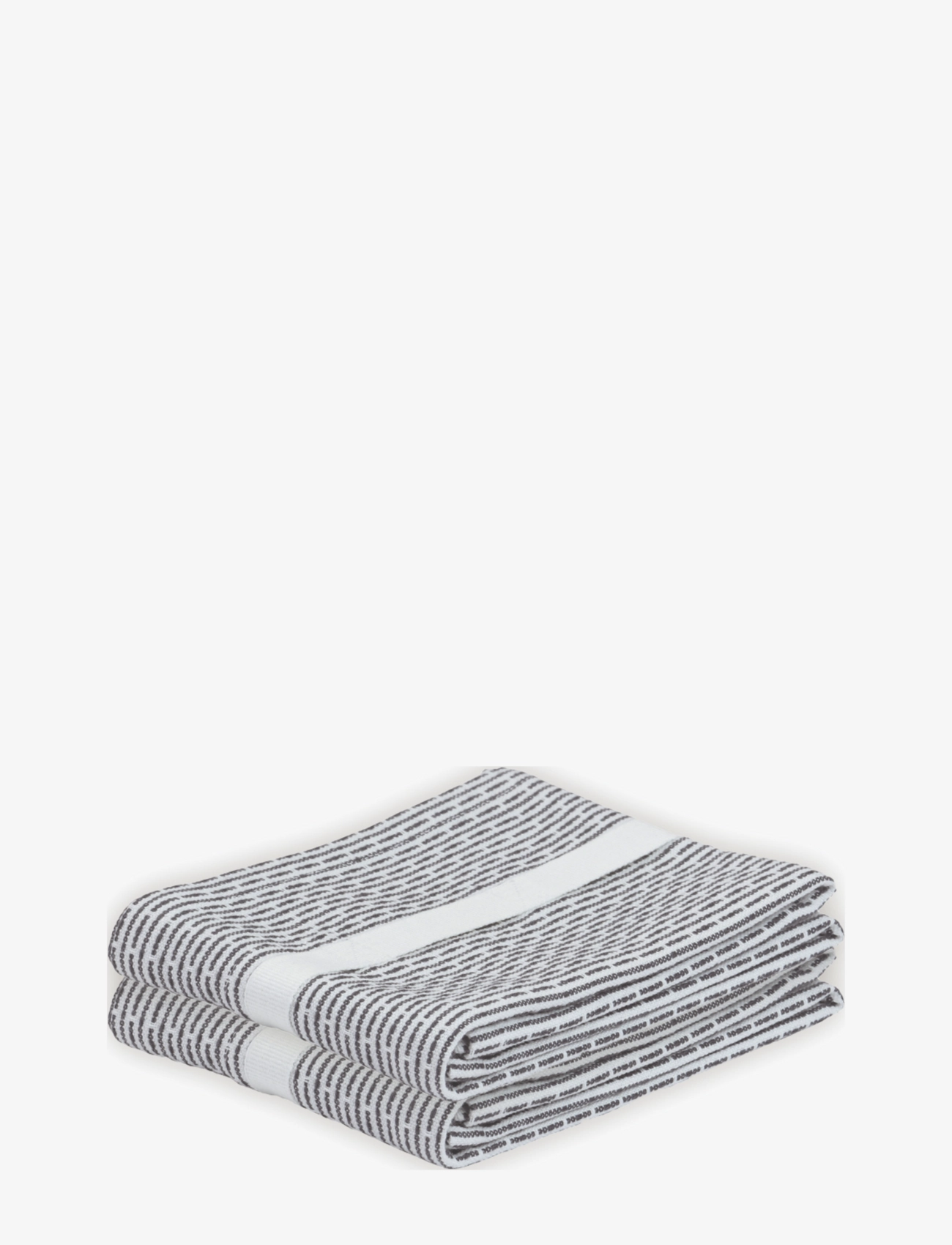The Organic Company - Little Towel (2 pack) - viskestykker - 180 morning grey - 2