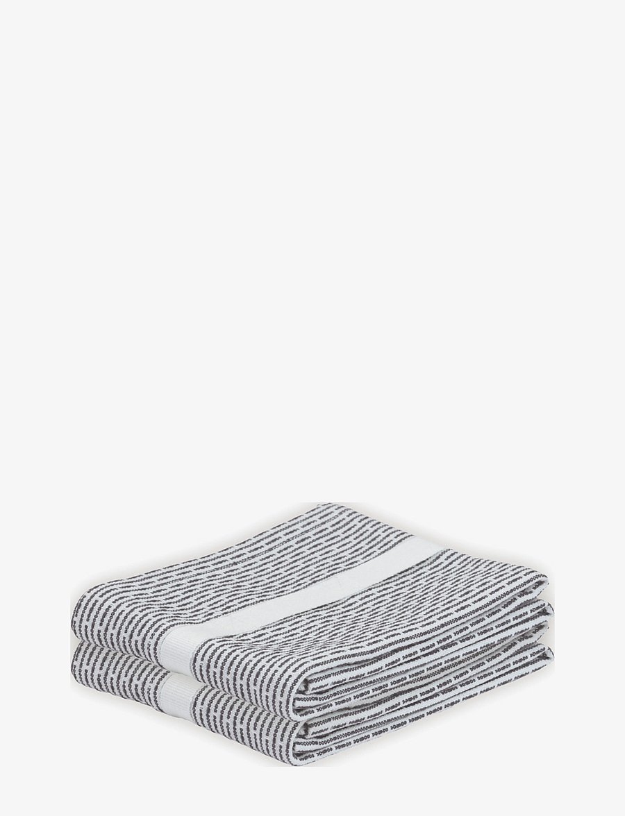The Organic Company - Little Towel (2 pack) - viskestykker - 180 morning grey - 2