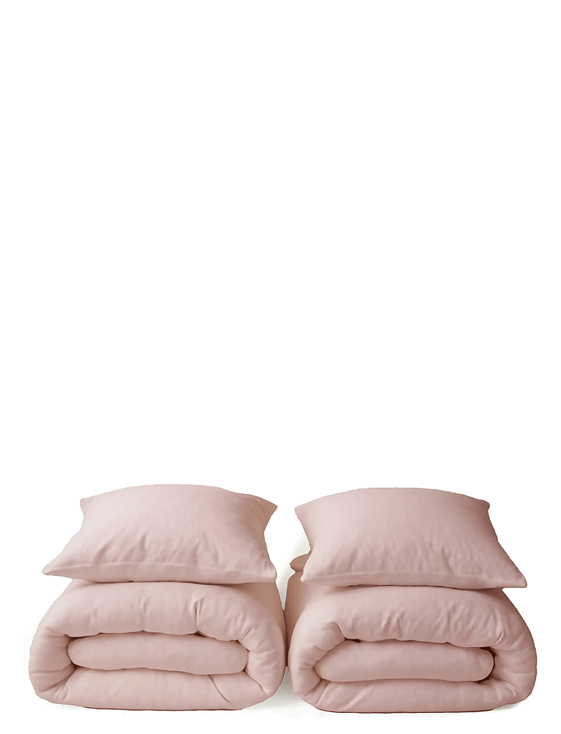 The Organic Company - 2 x Bedlinen set - normal length - bed sets - 332 light rose - 1