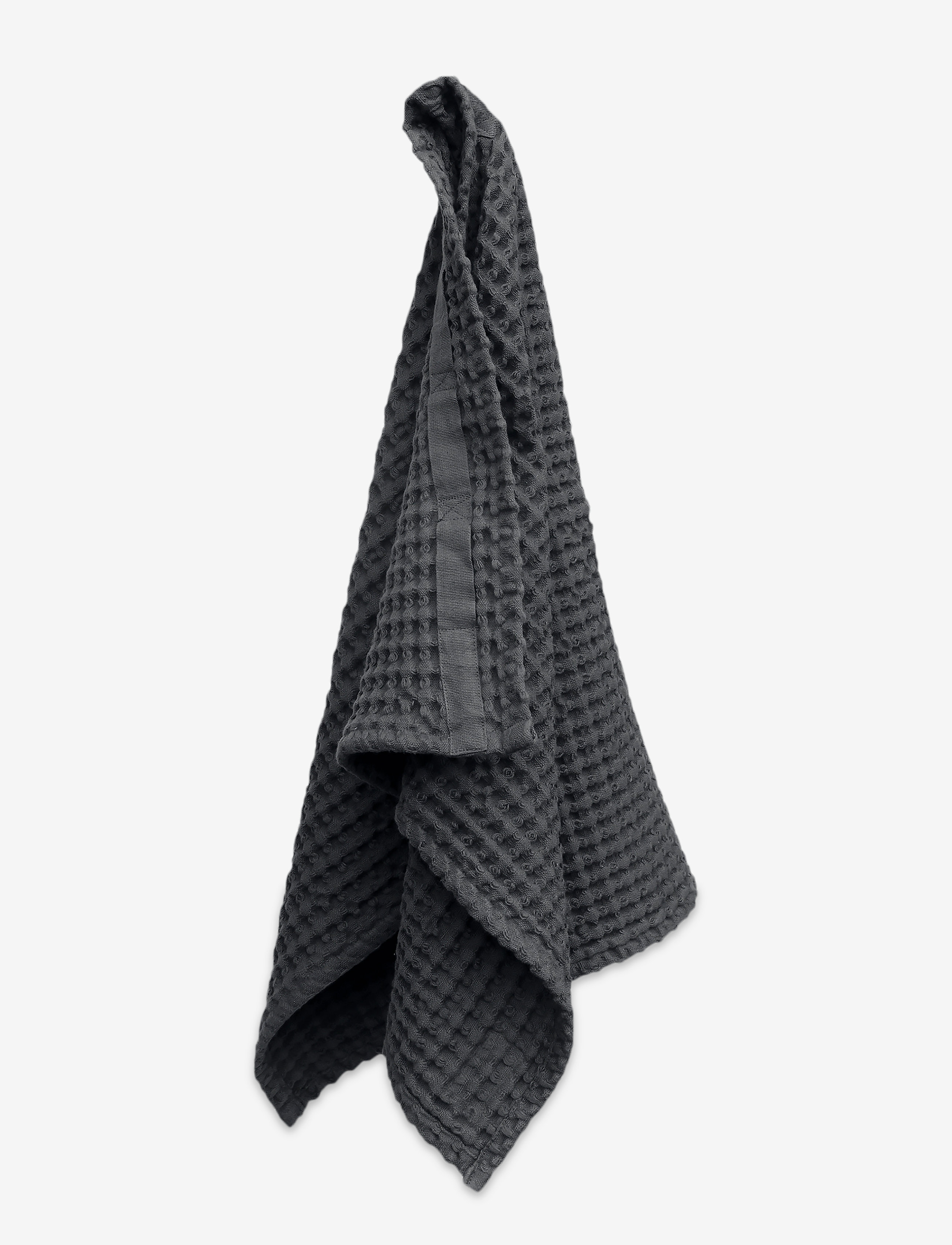 Big Waffle Hand Towel - 110 DARK GREY