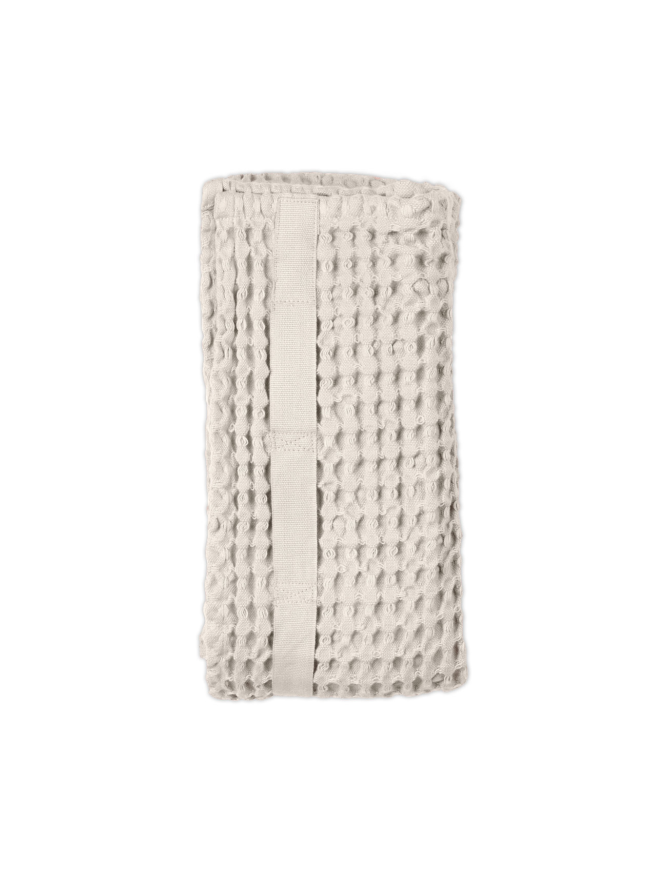 The Organic Company Big Waffle Hand Towel, 50X75 cm, Bathroom Textiles, Creme - Towels, Homeware