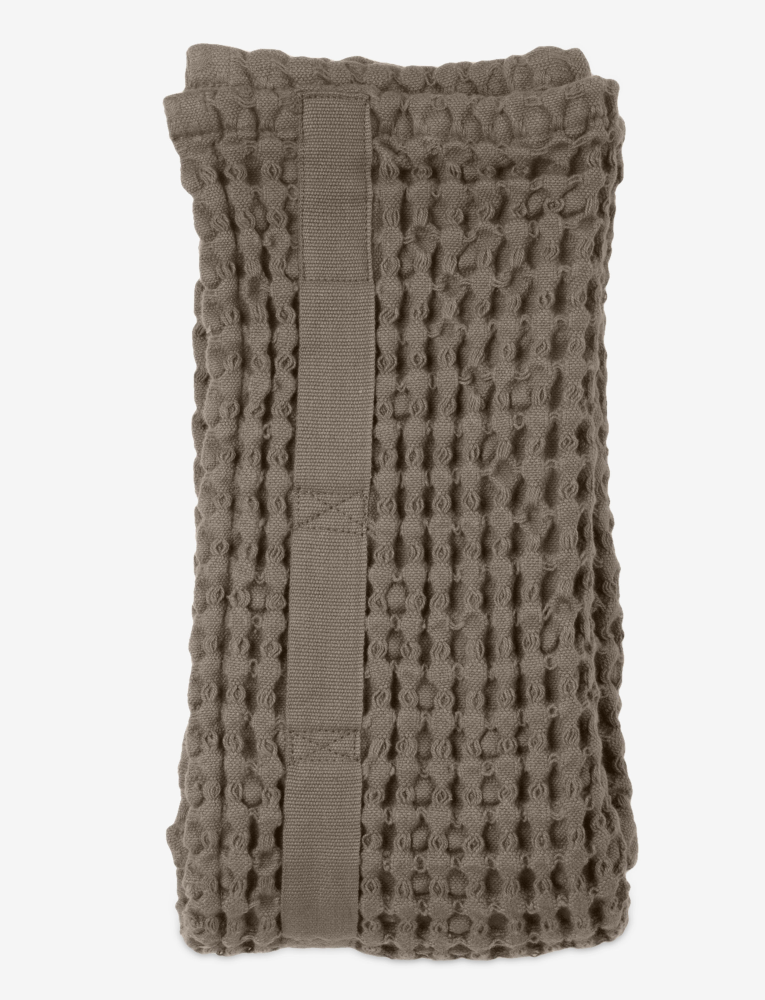 The Organic Company Big Waffle Hand Towel - The Organic Company - 225 CLAY / brown