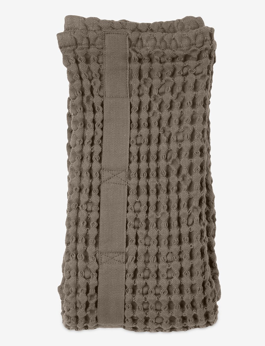 The Organic Company - Big Waffle Hand Towel - håndklæder - 225 clay - 1