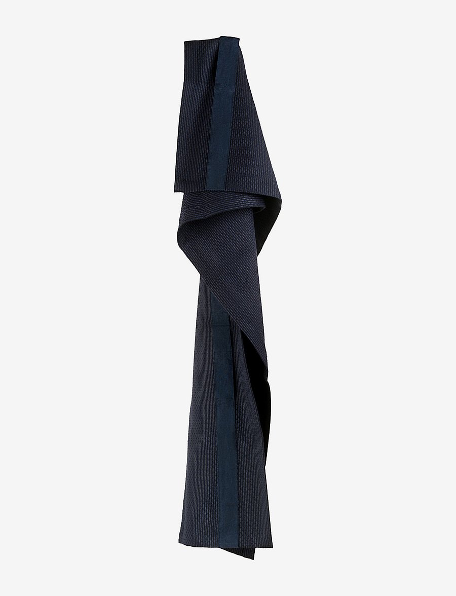 The Organic Company - Hand Hair Towel - hand towels - 501 black blue - 2