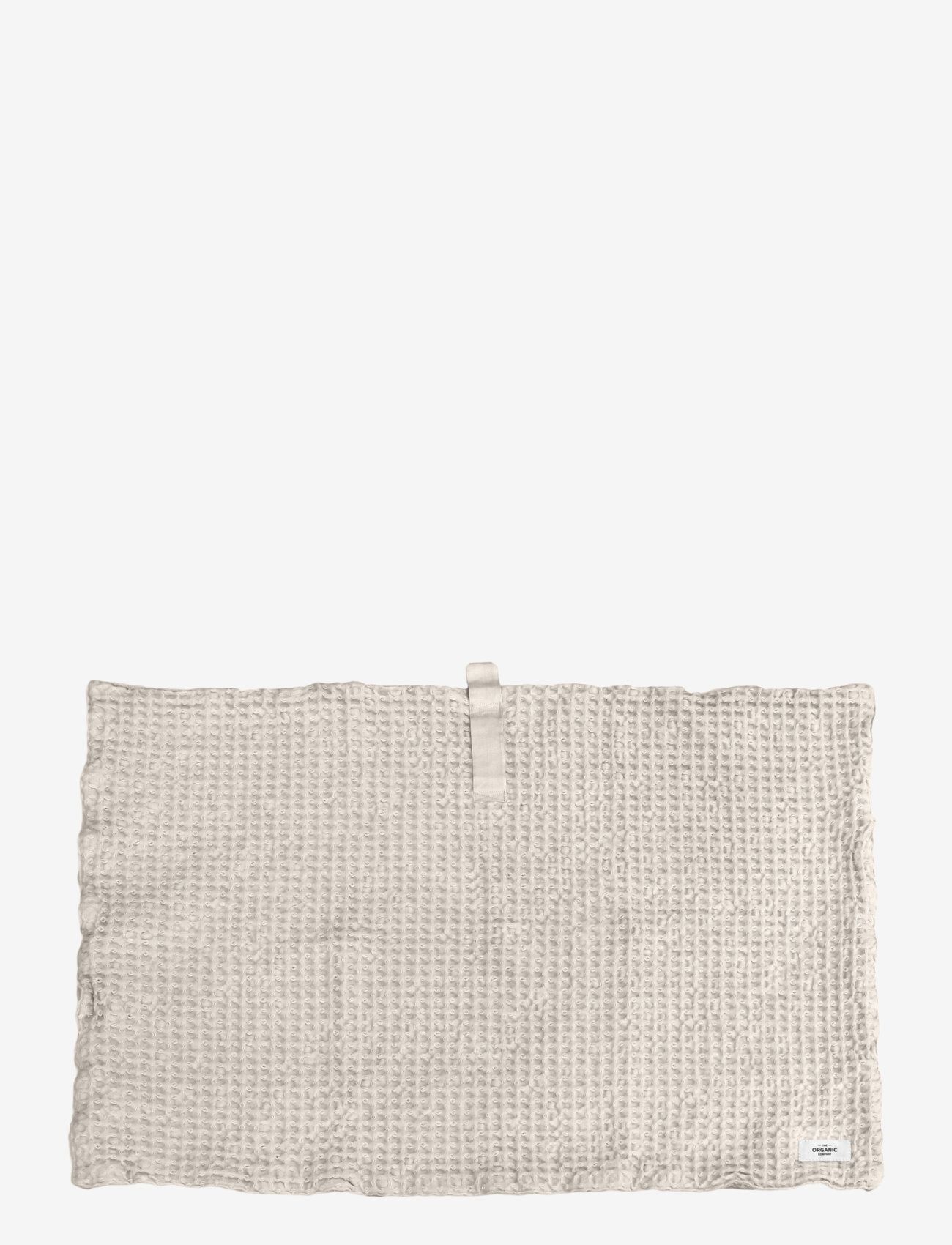 The Organic Company Big Waffle Bath Mat, Badetæppe, Beige, Str: 80X55CM