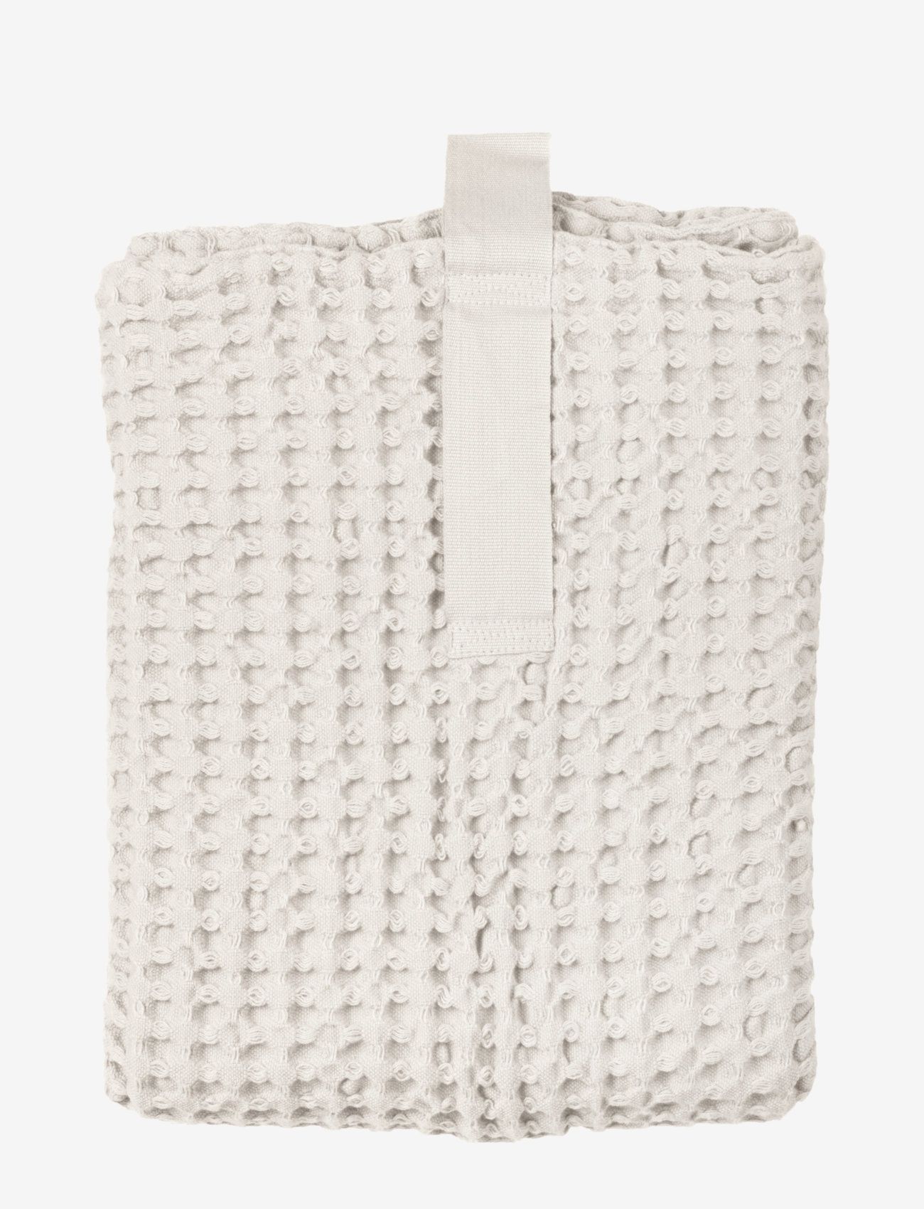 The Organic Company - Big Waffle Bath Mat - tæpper - 202 stone - 2