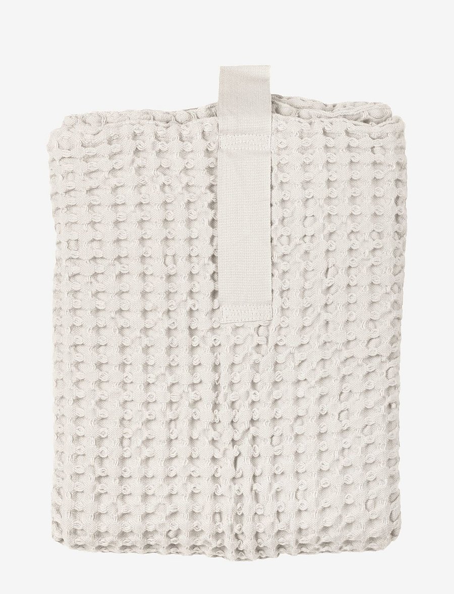 The Organic Company - Big Waffle Bath Mat - vaibad - 202 stone - 2