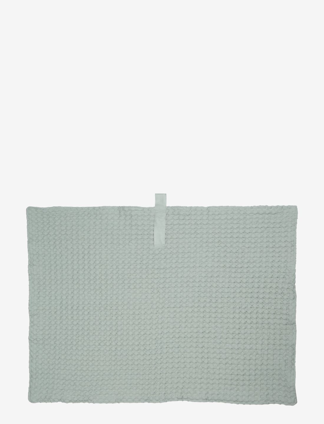 The Organic Company - Big Waffle Bath Mat - køb efter pris - 410 dusty mint - 0