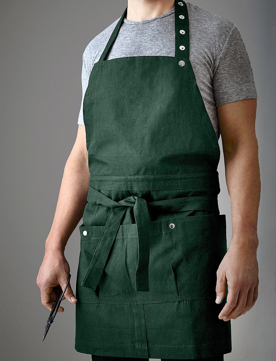 The Organic Company - Creative and Garden Apron - svuntur - 400 dark green - 0