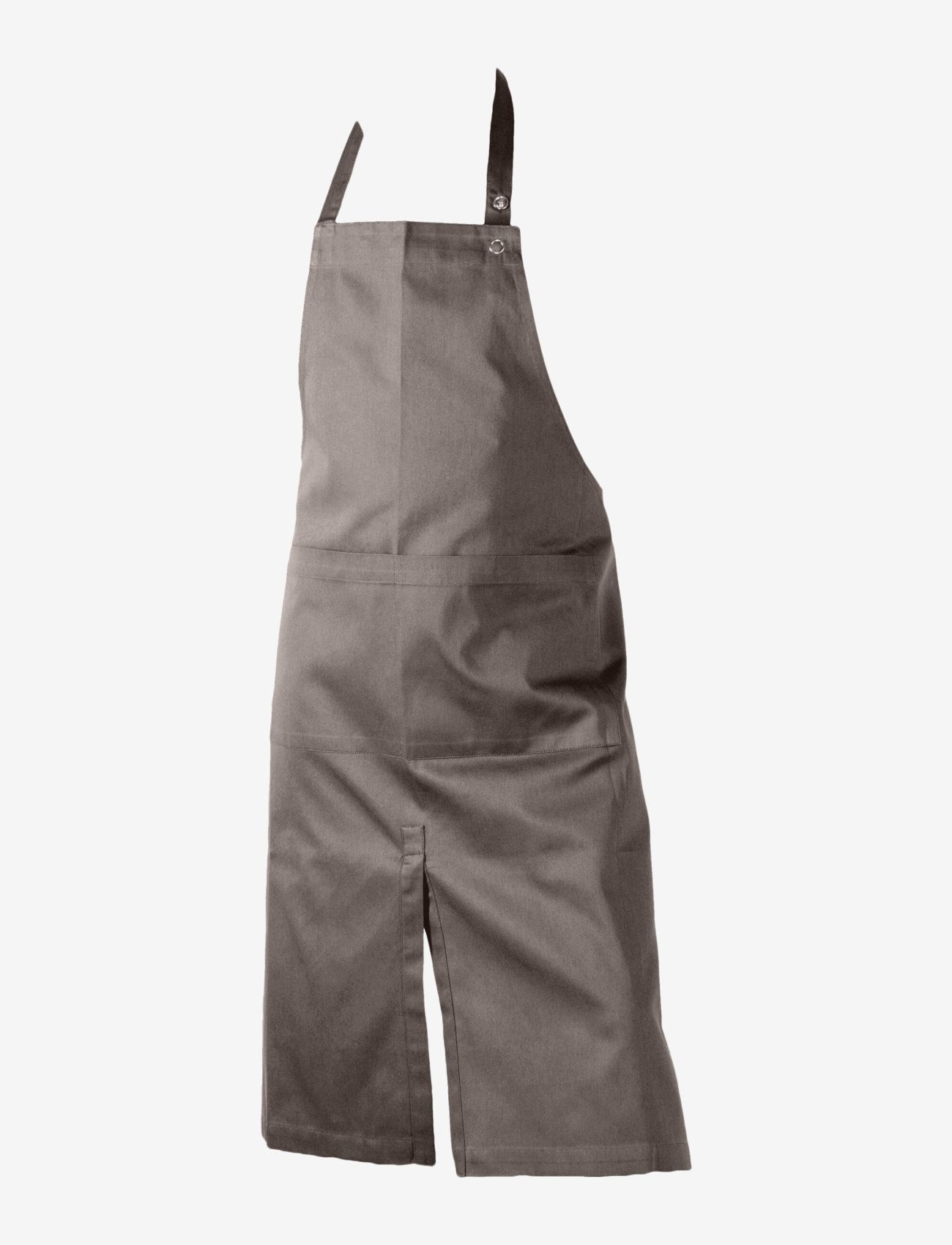 THE ORGANIC COMPANY Apron With Pocket Grau - 80X95CM - Unisex