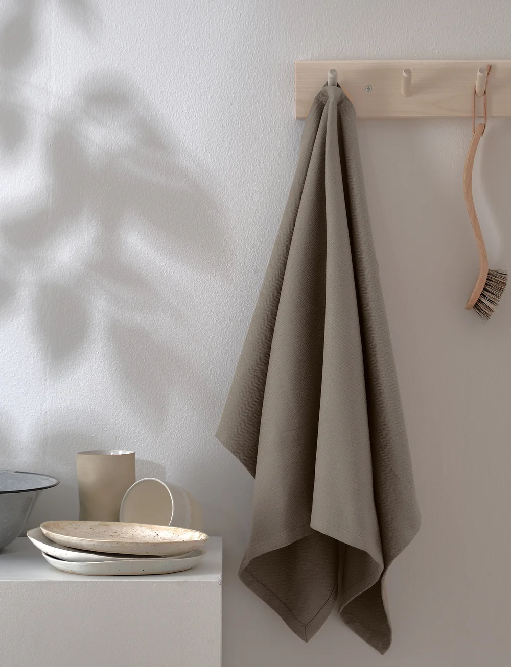 The Organic Company - Kitchen Towel - köp efter pris - 225 clay - 1