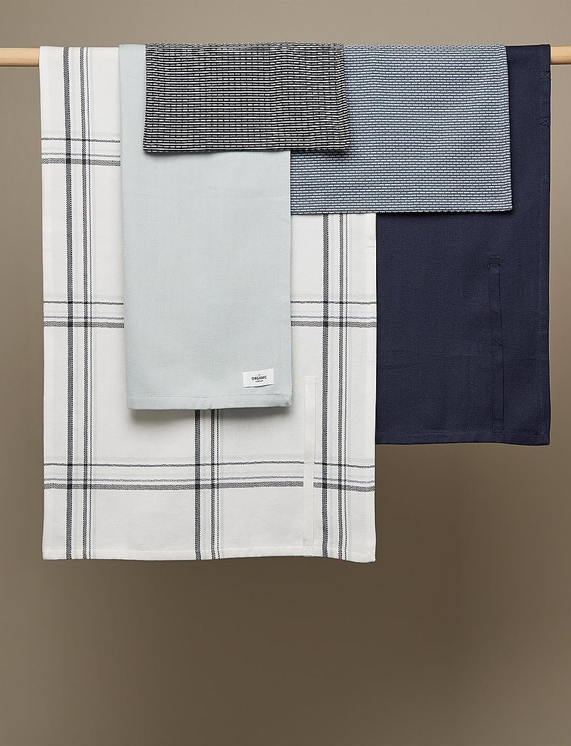 The Organic Company - Kitchen Towel - küchenhandtücher - 803 ocean check - 2