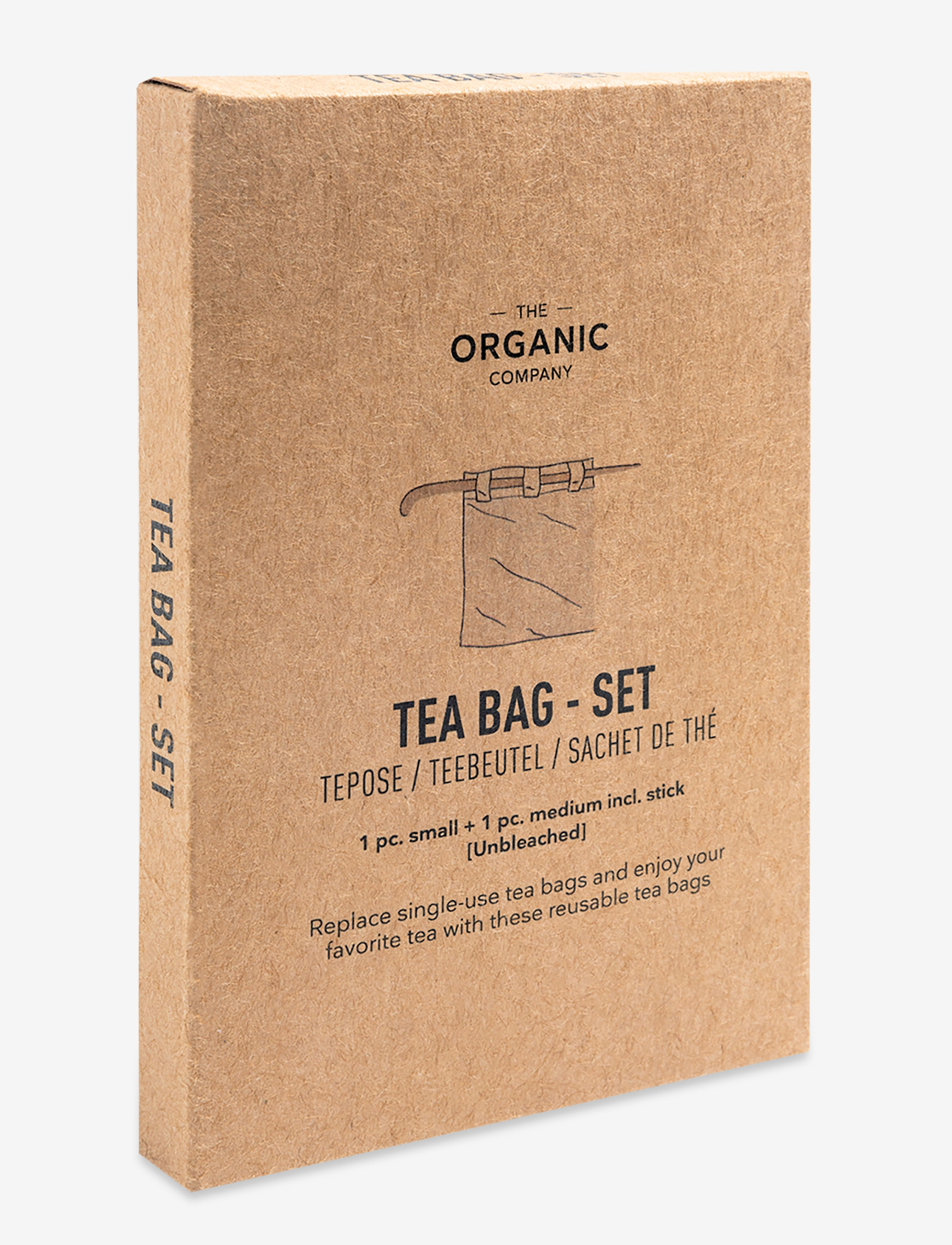 The Organic Company Tea Bag Set - Kitchen - 201 UNDYED / cream