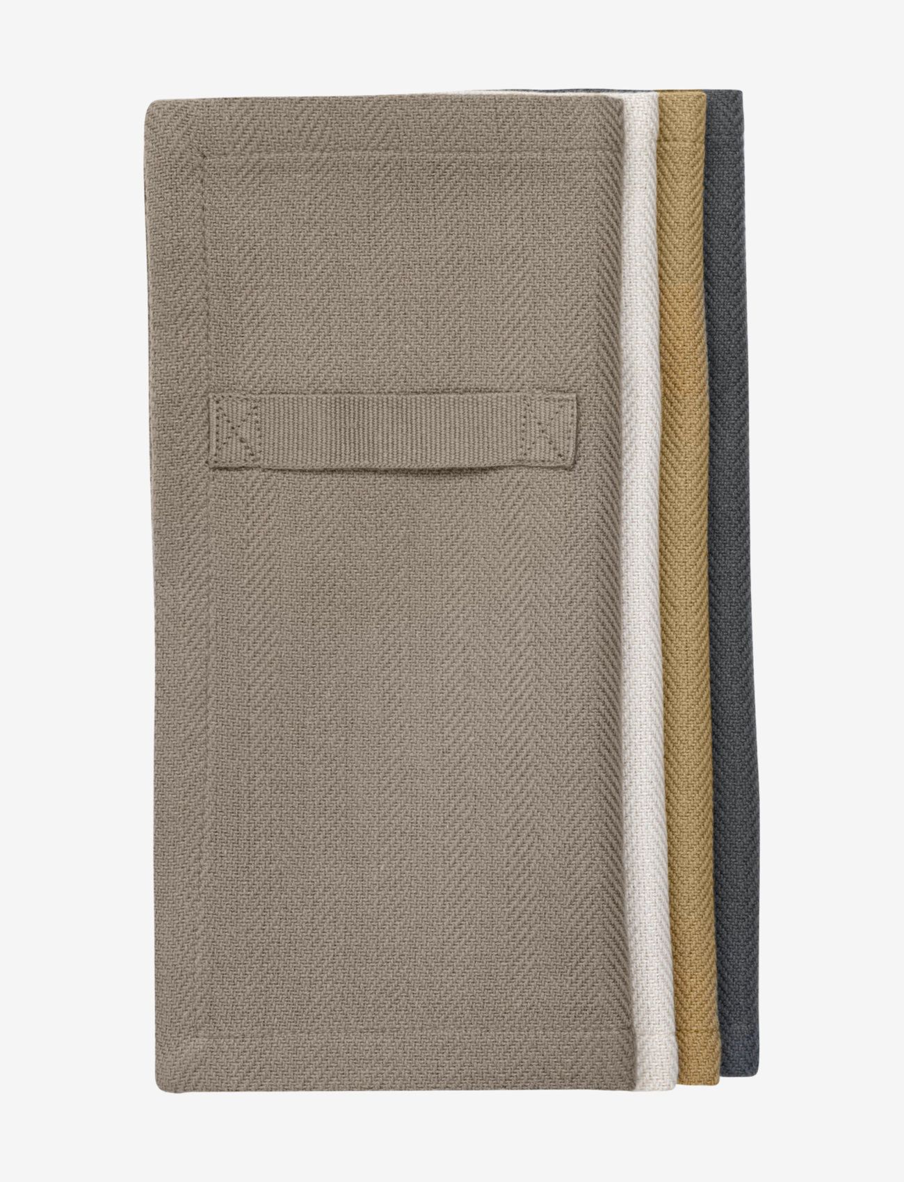 The Organic Company - Everyday Napkin - tygservetter - 901 earth color mix - 0
