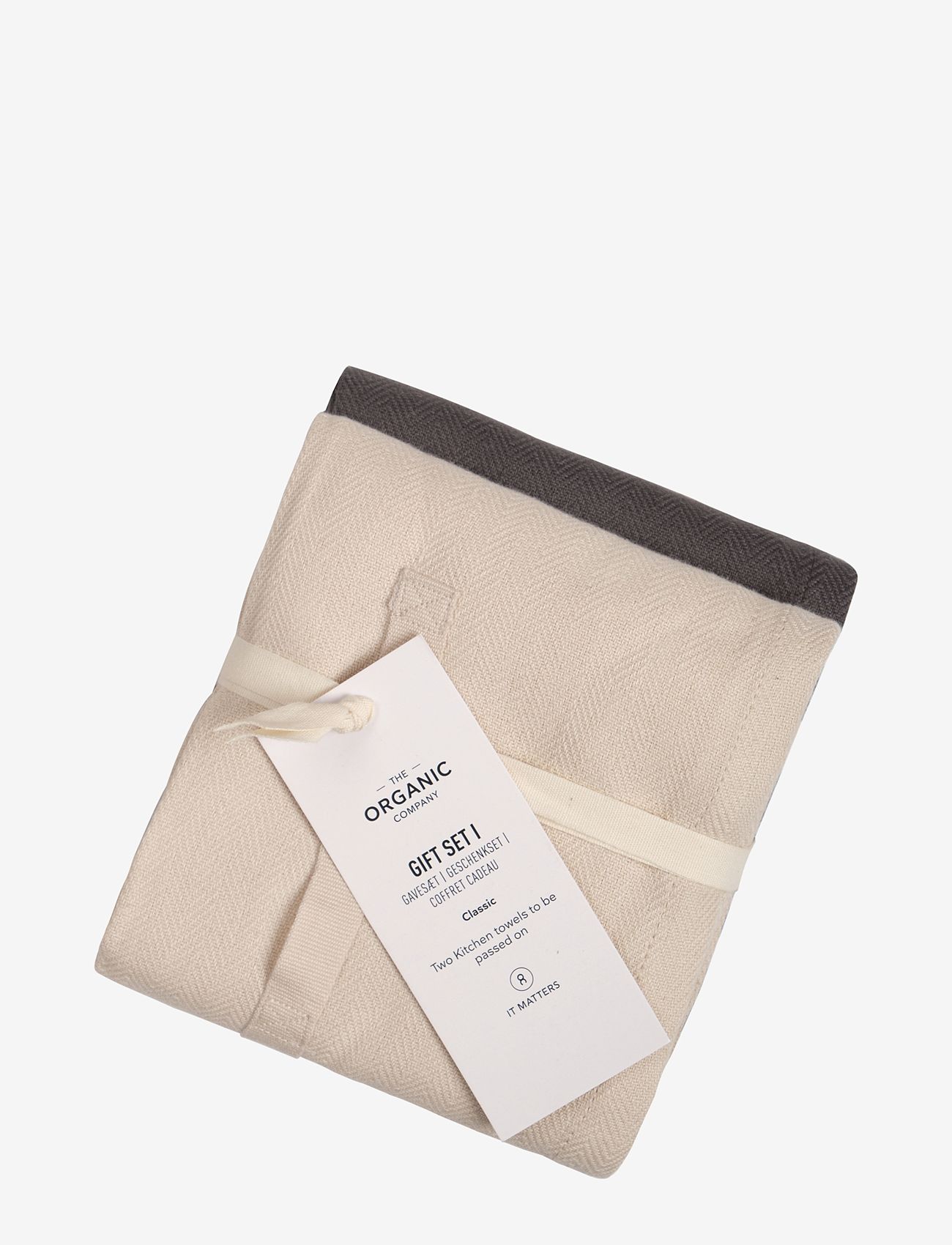 The Organic Company Gift Set I, Kitchen Håndklæde, Multi/mønstret, Str: ONE SIZE