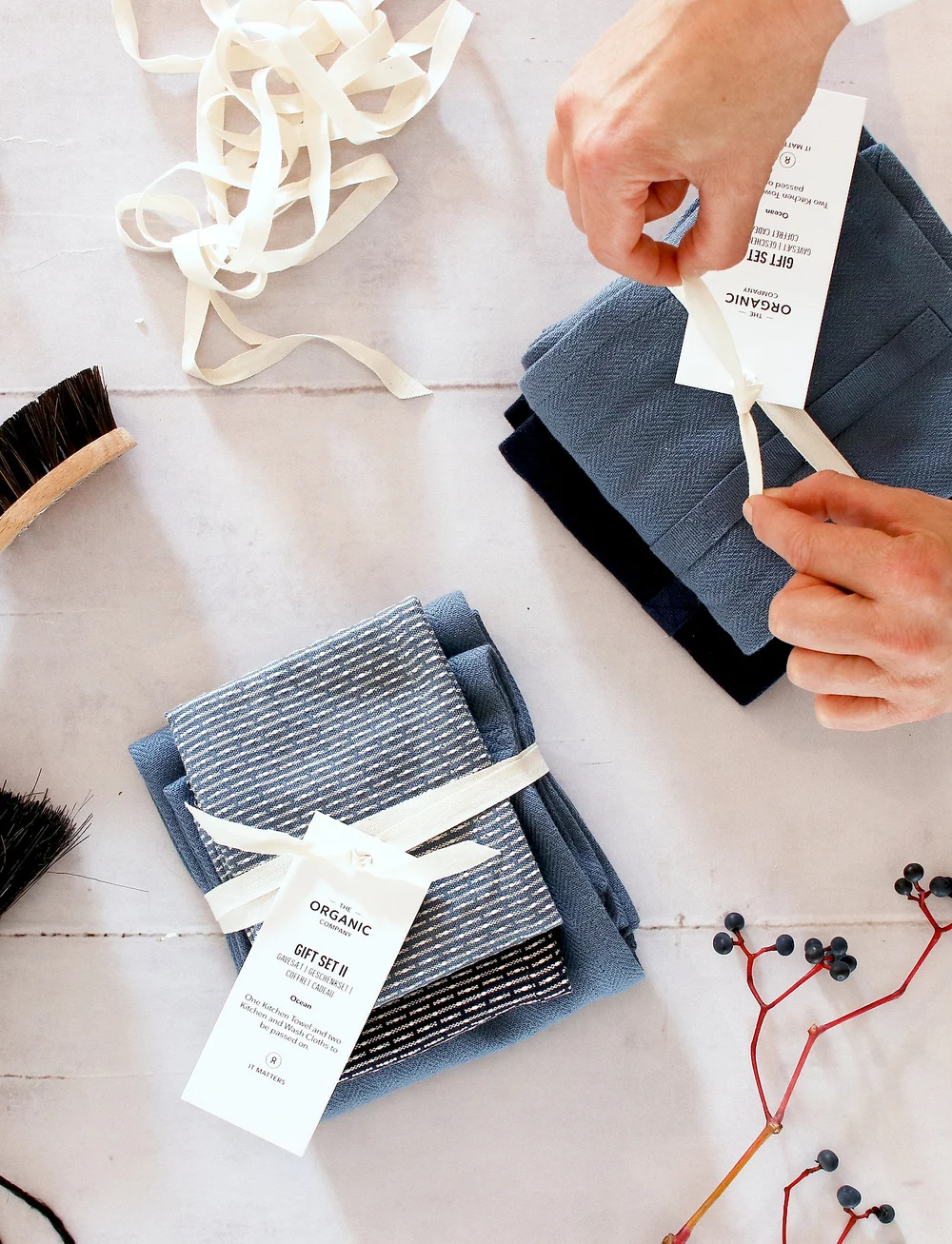 The Organic Company - Gift set II - disktrasor & diskborstar - 973 ocean selection - 2