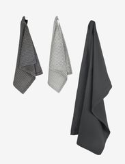 The Organic Company - Gift set II (2 kitchen cloths and 1 kitchen towel) - karklude & opvaskebørster - 974 classic selection - 1