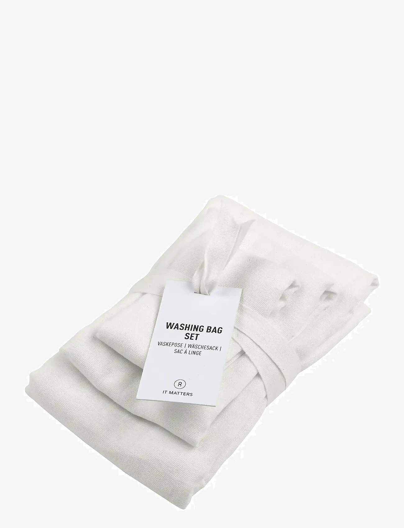 The Organic Company - Washing bag Set - köp efter pris - 200 natural white - 1