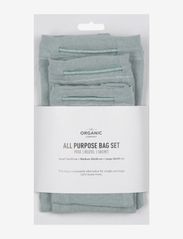 The Organic Company - All Purpose Bag Set - najniższe ceny - 410 dusty mint - 1