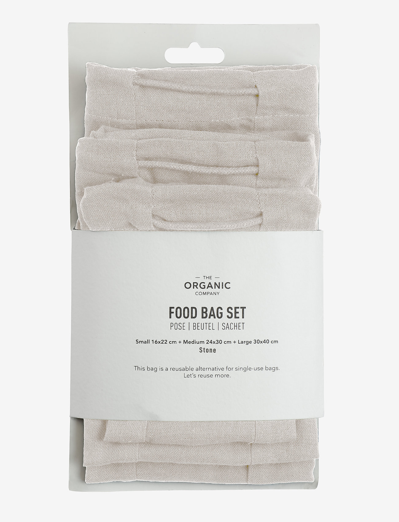 The Organic Company - Food bag Set - laagste prijzen - 202 stone - 0