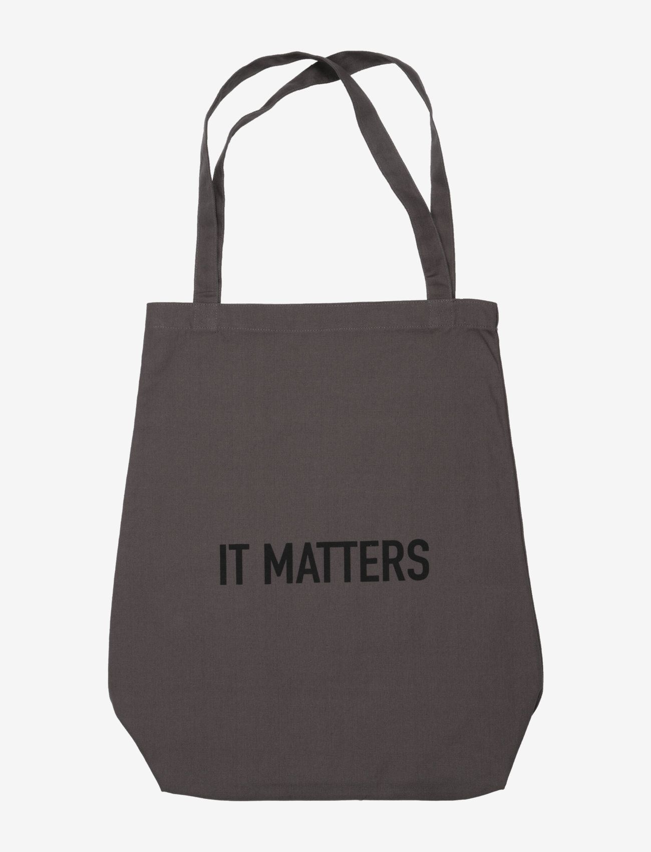 The Organic Company It Matters Bag - The Organic Company - 110 DARK GREY / grey