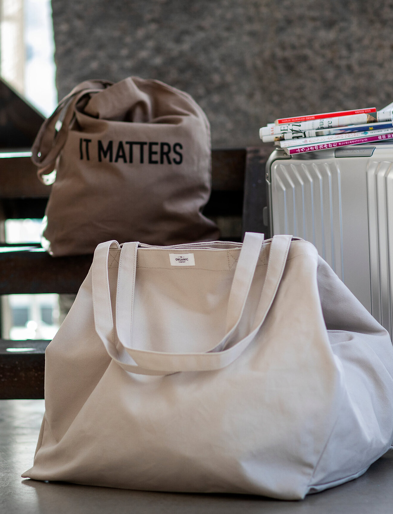 The Organic Company It Matters Bag, One Size, Grey, Opbevaring > Opbevaringsposer, Unisex