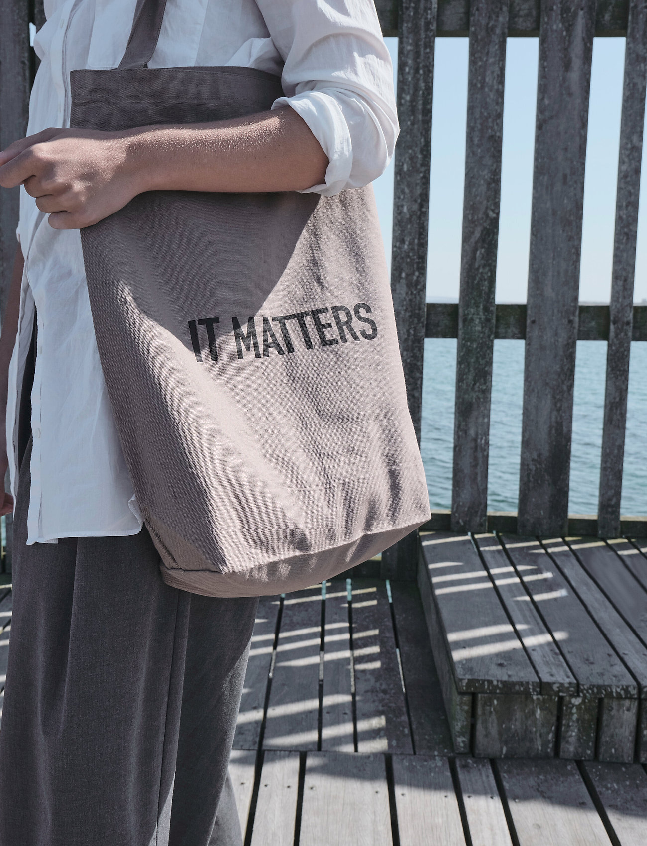 The Organic Company - It Matters Bag - storage bags - 225 clay - 2