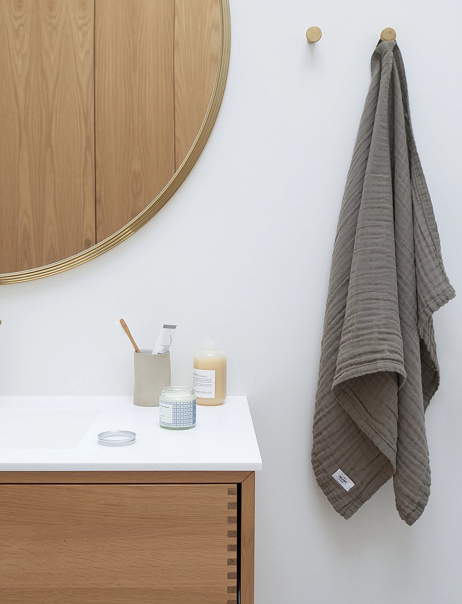 The Organic Company - FINE Hand Towel - nach preis einkaufen - 225 clay - 0