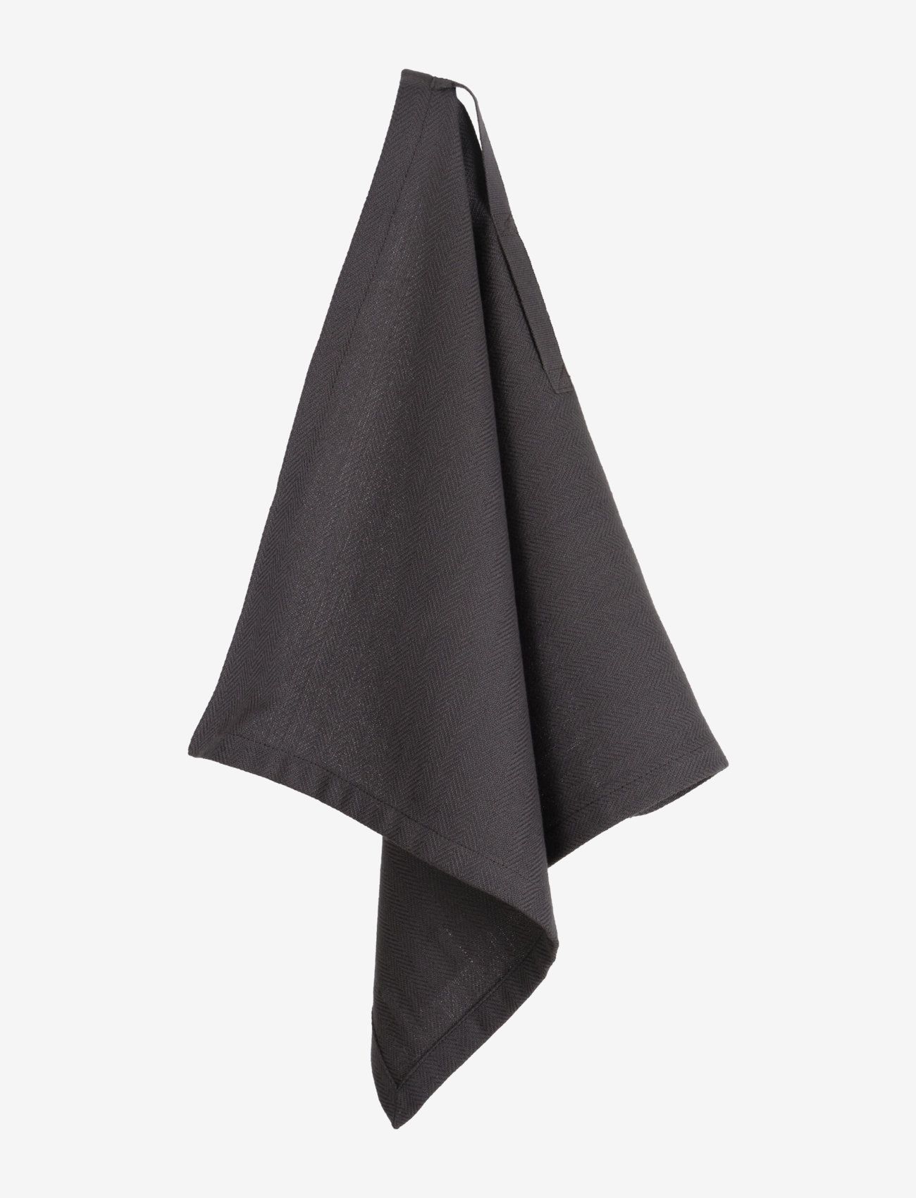 The Organic Company - Dinner Napkins - linased ja puuvillased salvrätikud - 110 dark grey - 2